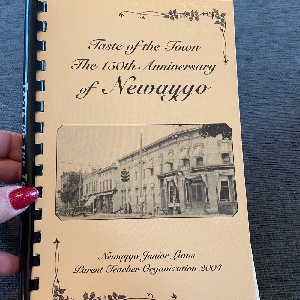 Taste of the Town Newaygo 150th Anniversary Cookbook 2004